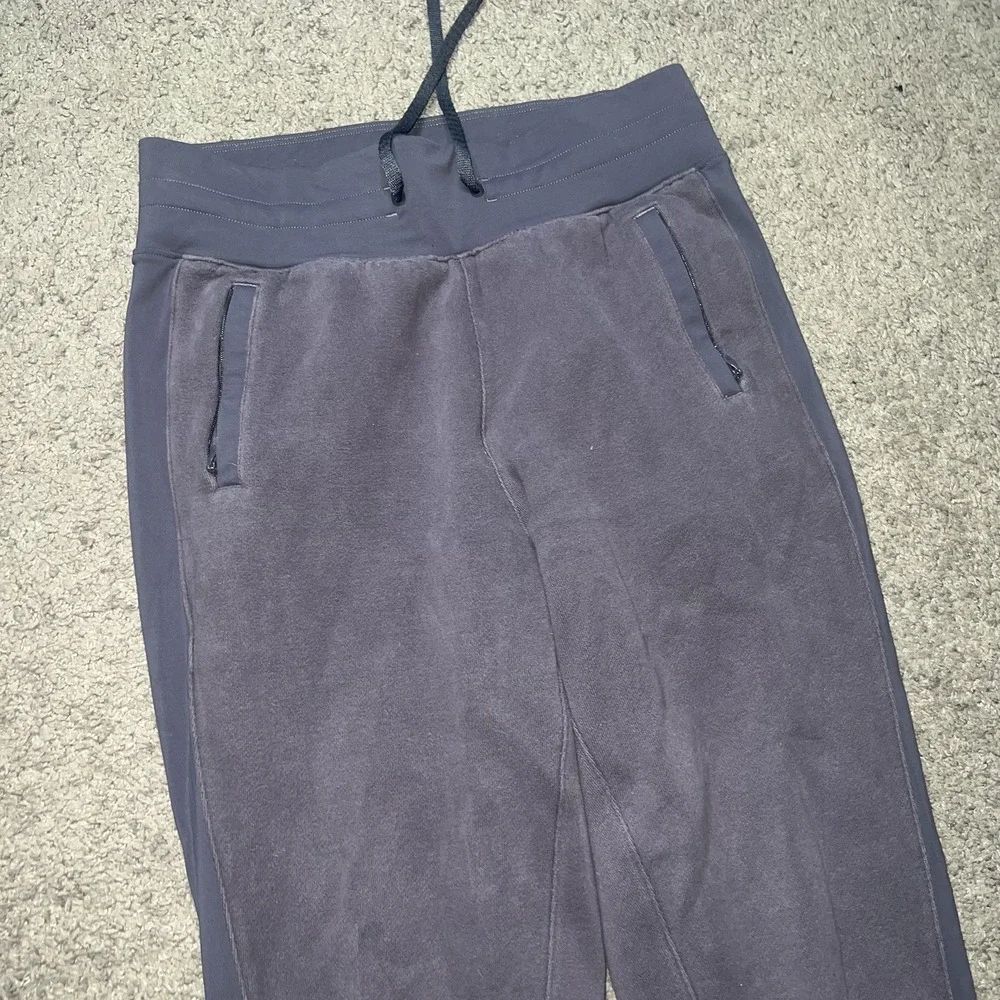 LULULEMON Pants Womens Size 4 Get Going Jogger Light Gray Terry Gym Yoga